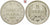 kosuke_dev ワイマール共和国 イーグル 1925年D 3マルク 銀貨 プルーフ