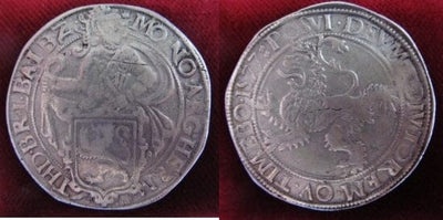 kosuke_dev ベルギー オランダ スペイン ヘルマン・テオドール・フォン・ブロンクホルスト 1577年 ターレル 銀貨 美品