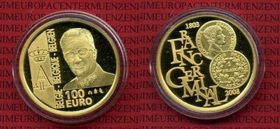 kosuke_dev ベルギー 2003年 100ユーロ 金貨 プルーフ