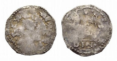 kosuke_dev ベルギー Thuin コンラッド2世 1024-1039年 ペニー 銀貨 並品