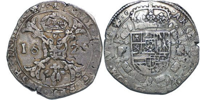 kosuke_dev ベルギー フランシュ=コンテ地域圏 フィリップ4世 1625年 patagon 銀貨 極美品
