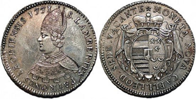 kosuke_dev ベルギー リエージュ セント・ランバート 1771年 エキュ 銀貨 極美品
