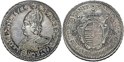 kosuke_dev ベルギー リエージュ セント・ランバート 1784年 エキュ 銀貨 極美品