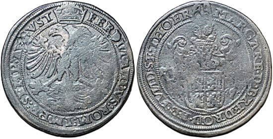 kosuke_dev ベルギー 南オランダ マルガリータ 1560年 ライクスダアルダー 銀貨 美品