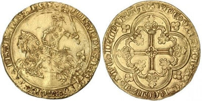 kosuke_dev フランス王　ジャン2世　1360年　金貨　未使用