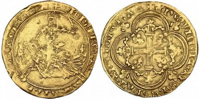 kosuke_dev フランス王　ジャン2世　1360年　金貨　並品