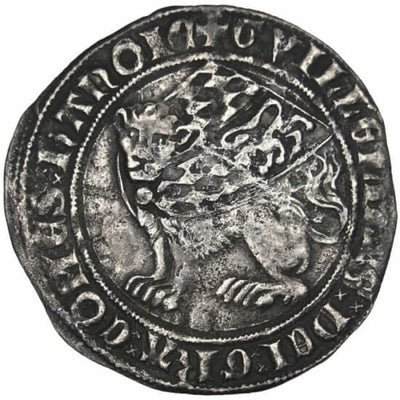kosuke_dev バイエルン公　ヴィルヘルム2世　1404年‐1417年　銀貨　美品