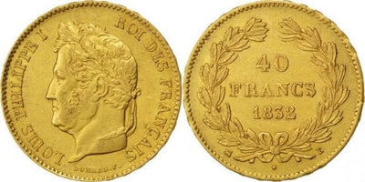kosuke_dev フランス王　ルイ・フィリップ1世　40フラン　1831年　金貨　美品