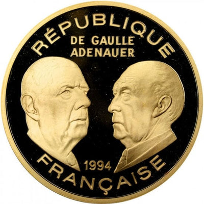 kosuke_dev フランス　フランス第五共和政　500フラン　1994年　金貨　プルーフ