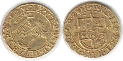 kosuke_dev 神聖ローマ帝国　ヘッセン＝カッセル方伯　ヴィルヘルム5世　金貨　1628年　美品