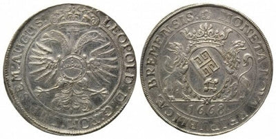 kosuke_dev 神聖ローマ帝国　ブレーメン　硬貨　1668年　美品