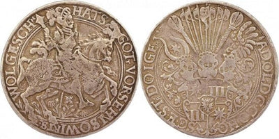 kosuke_dev シャウエンブルク-ホルシュタイン伯　アドルフ13世　硬貨　1592年　ターラー　美品