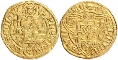 kosuke_dev 神聖ローマ帝国　ケルン大司教　フィリップ2世　金貨　1511年　美品