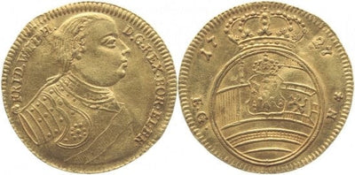 kosuke_dev 神聖ローマ帝国　プロイセン王　フリードリヒ・ヴィルヘルム1世　金貨　1727年　美品