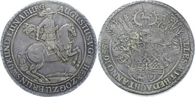 kosuke_dev 神聖ローマ帝国　アウグスト2世　硬貨　1655年　極美品
