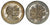kosuke_dev 神聖ローマ帝国　バイエルン王　ルートヴィヒ2世　銀貨　1867年　未使用