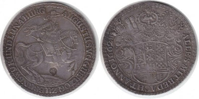 kosuke_dev ブラウンシュヴァイク＝ヴォルフェンビュッテル公　アウグスト2世　硬貨　1・1/2ターラー　1662年　美品