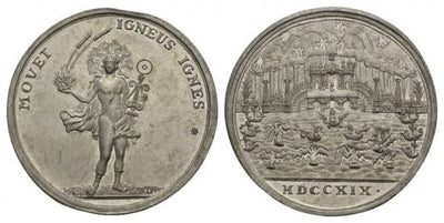kosuke_dev 神聖ローマ帝国　ザクセン選帝侯　フリードリヒ・アウグスト1世　硬貨　1719年　極美品