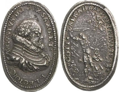 kosuke_dev 神聖ローマ帝国　ザクセン選帝侯　アウグスト　銀貨　1547年　美品