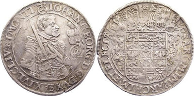 kosuke_dev 神聖ローマ帝国　ザクセン選帝侯　ヨハン・ゲオルク1世　硬貨　ターラー　1630年　極美品