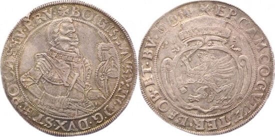 kosuke_dev 神聖ローマ帝国　ポメラニア公　ボギスラフ14世　ターラー　硬貨　1629年　極美品