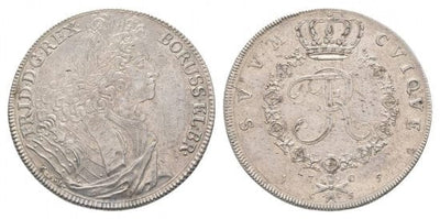 kosuke_dev 神聖ローマ帝国　プロイセン王　フリードリヒ1世　1705年　ターラー　硬貨　美品