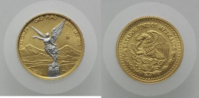 kosuke_dev 北米　メキシコ　リベルタッドコイン　2011年　1/10oz　金貨　未使用