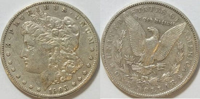 kosuke_dev 北米　アメリカ　リバティー　1903年　1ドル　硬貨　美品