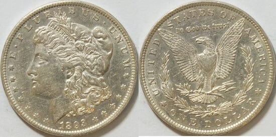 kosuke_dev 北米　アメリカ　リバティー　1893年　1ドル　硬貨　極美品
