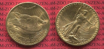 アメリカ合衆国 20ドル金貨 1927年 極美品