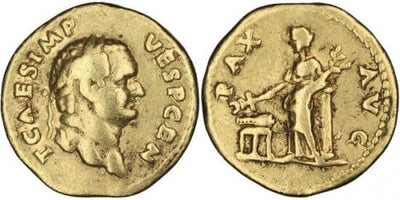 kosuke_dev ローマ帝国 ティトゥス アウレウス金貨 73年 美品