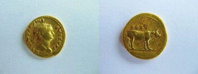 kosuke_dev ローマ帝国 ウェスパシアヌス アウレウス金貨 69-70年 美品