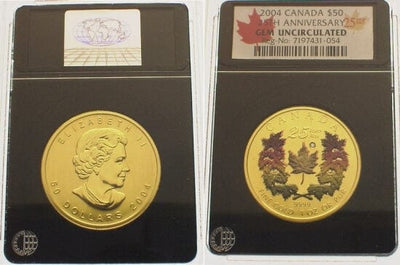 kosuke_dev カナダ エリザベス2世 50ドル金貨 プルーフ 2004年
