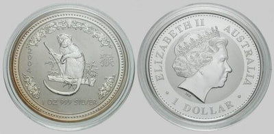 kosuke_dev オーストラリア　エリザベス2世　2004年　1ドル　銀貨　極美品　MS65-70