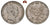kosuke_dev ブランデンブルク＝プロイセン フリードリヒ・ウィルヘルム4世 2ターレル銀貨 1858年 AU