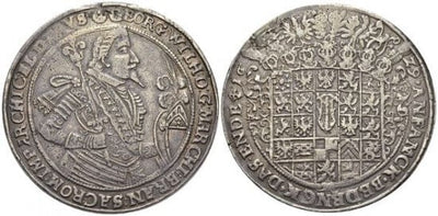 kosuke_dev ブランデンブルグ プロイセン ゲオルク・ウィルヘルム ターレル 1619-1640年 美品+