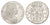 kosuke_dev 神聖ローマ帝国　プロイセン＝ブランデンブルク　フリードリヒ1世　1703年　2/3ターラー　銀貨　極美品