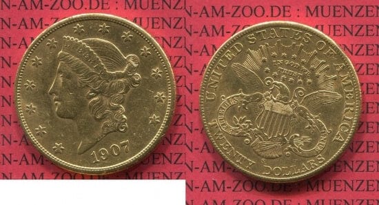 kosuke_dev アメリカ合衆国 リバティー 20ドル金貨 1970年 USA AU 50
