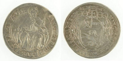 kosuke_dev マルクス シッティカス グラーフ フォン ホーエネムス 1/4ターレル銀貨 1612年 美品