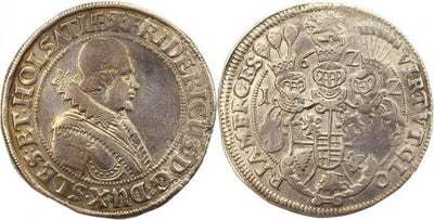 kosuke_dev 神聖ローマ帝国　シュレースヴィヒ＝ホルシュタイン＝ゴットルプ公　フレゼリク3世　１６２２年　ターレル　硬貨　美品