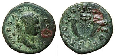kosuke_dev ローマ帝国 ティトゥス 74年 デュポンディウス 銅貨 美品