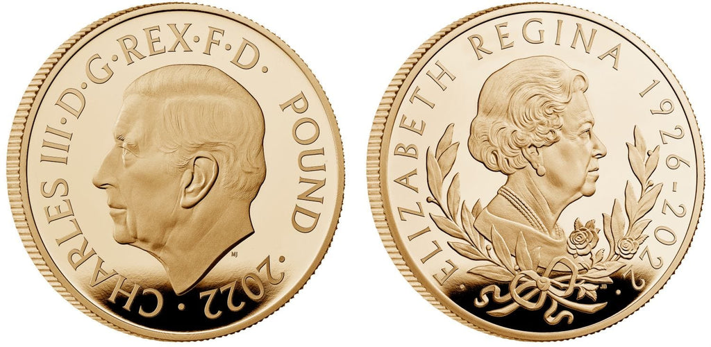 アンティークコインギャラリア 2022 チャールズ3世 新国王 エリザベス2世追悼記念 5オンスプルーフ金貨