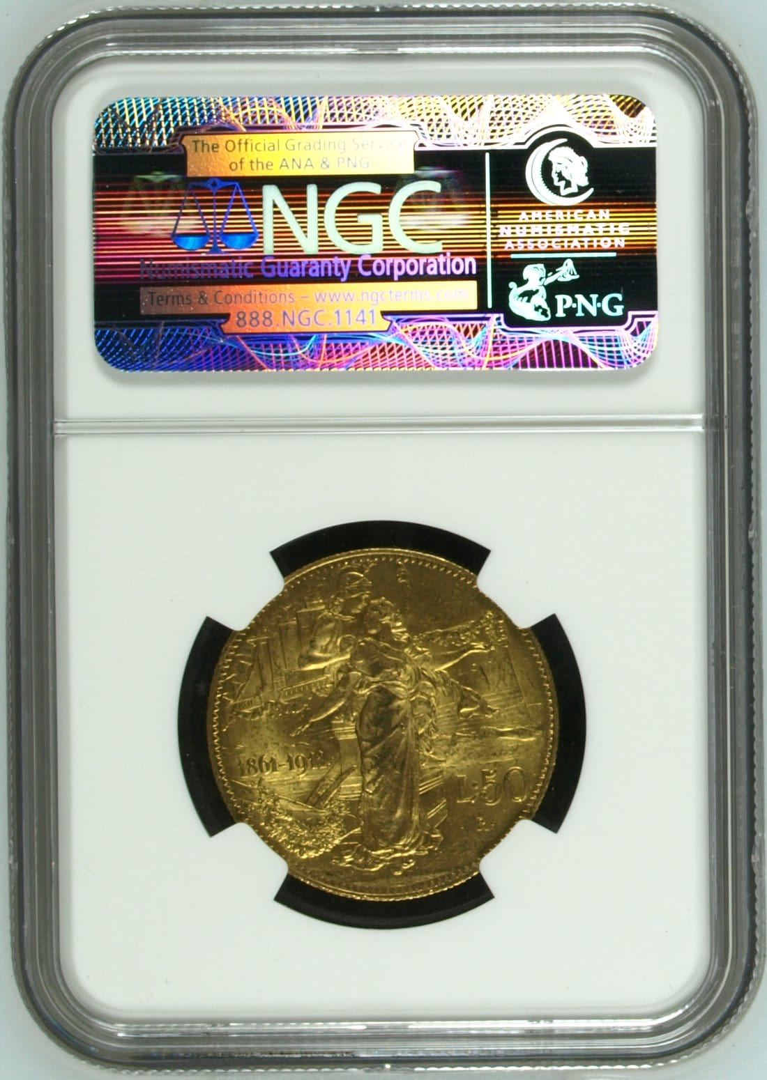 1931R イタリア エマヌエーレ3世 100リラ 金貨 NGC MS64 - コレクション