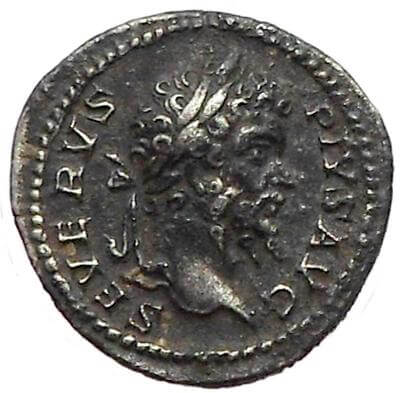 kosuke_dev 古代ローマ セプティミウス・セウェルス デナリウス貨202-210年 美品