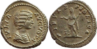 kosuke_dev 古代ローマ ユリア・ドムナ 196-211年 デナリウス銀貨 美品