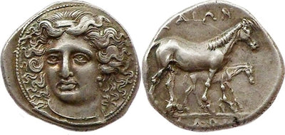 Ancient Greek Thessaly Larissa 380-365BC