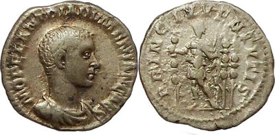 kosuke_dev 古代ローマ ディアドゥメニアヌス 217-218年 デナリウス銀貨 美品