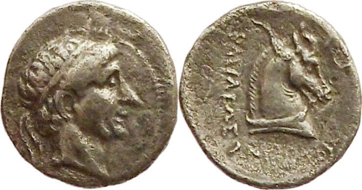 drachm 294-261 BC. Ancient Greek Seleucids, Antiochos I