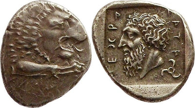 kosuke_dev 古代ギリシャ リキア王国 紀元前380-375年 ステーター銀貨 極美品