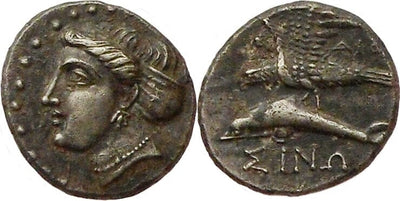 drachm Ca. 330-300 BC. Ancient Greek Paphlagonia, Sinope